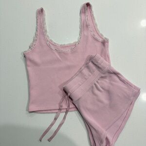 Hollister Women's Pink Sleepwear Set